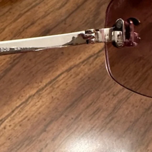 OVAL SUNGLASSES - CHANEL NEW 2023 - Coco Neige Sunglasses: Crystal CC Rimless